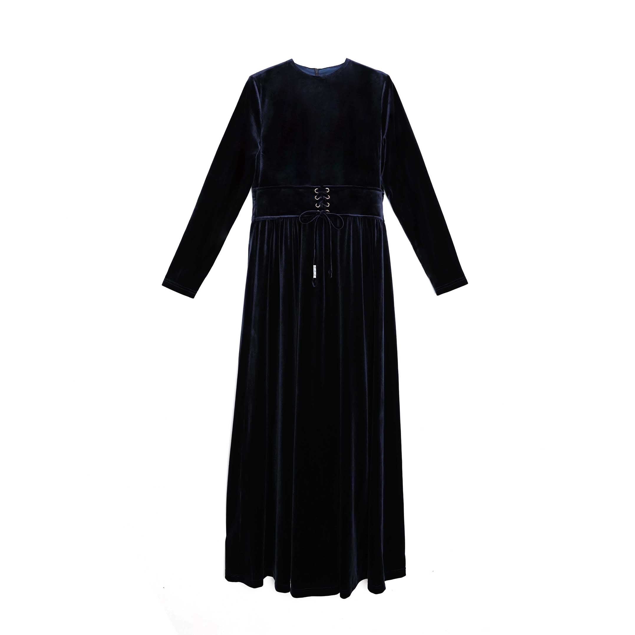 Teen Lace Up Waist Maxi