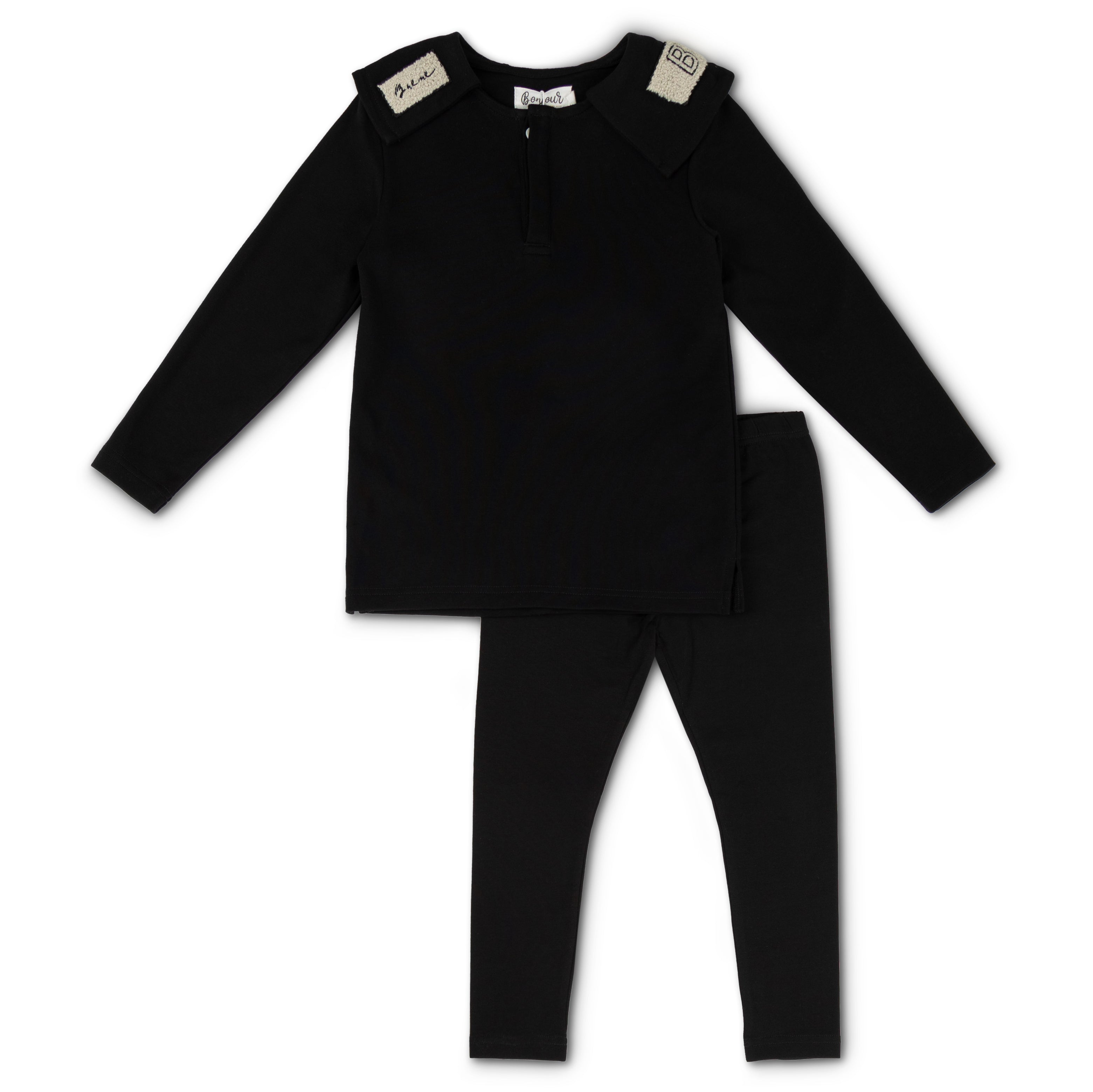 Boy's Sherpa Logo Patch Two-Piece