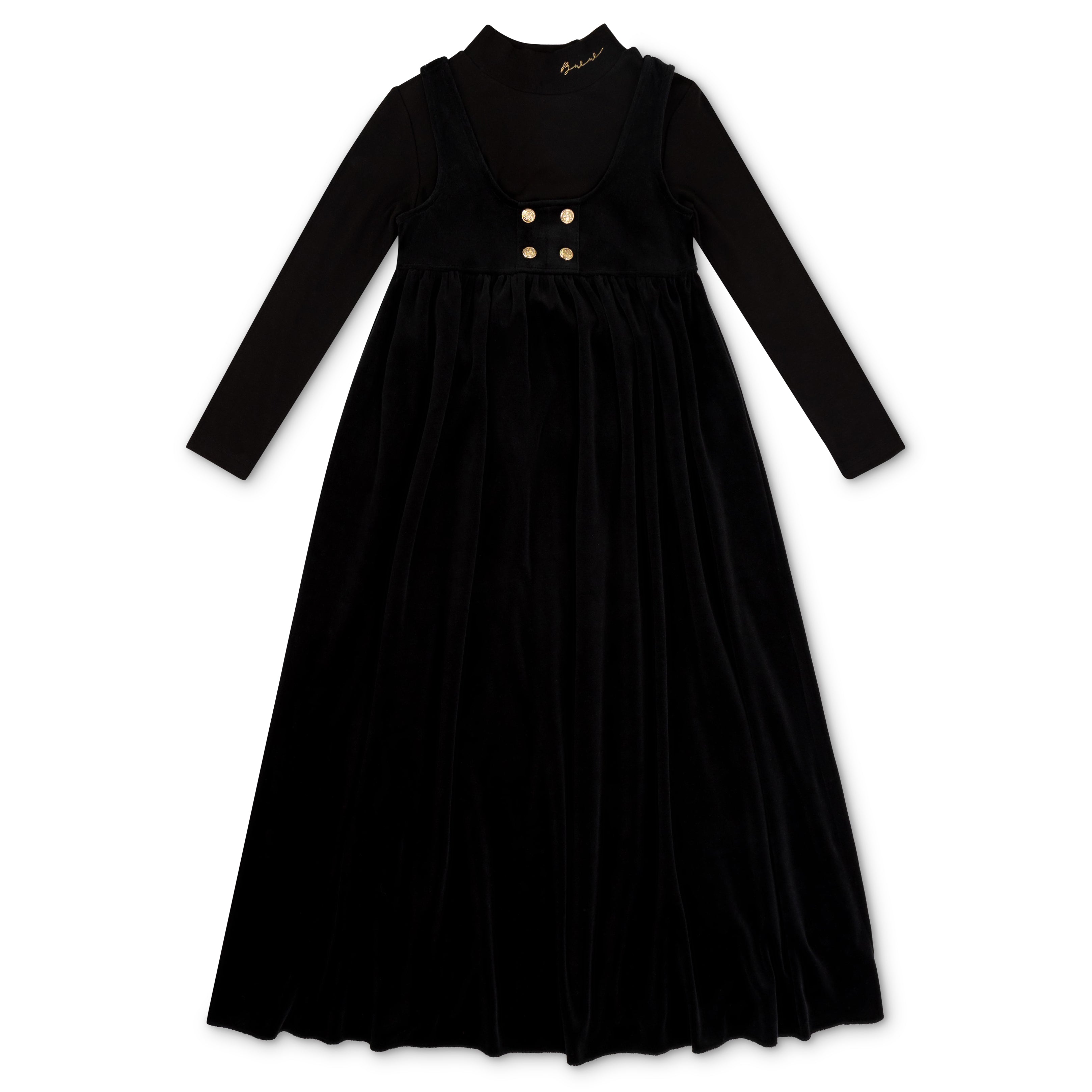 Classic Double Breasted Maxi & Logo T-Shirt