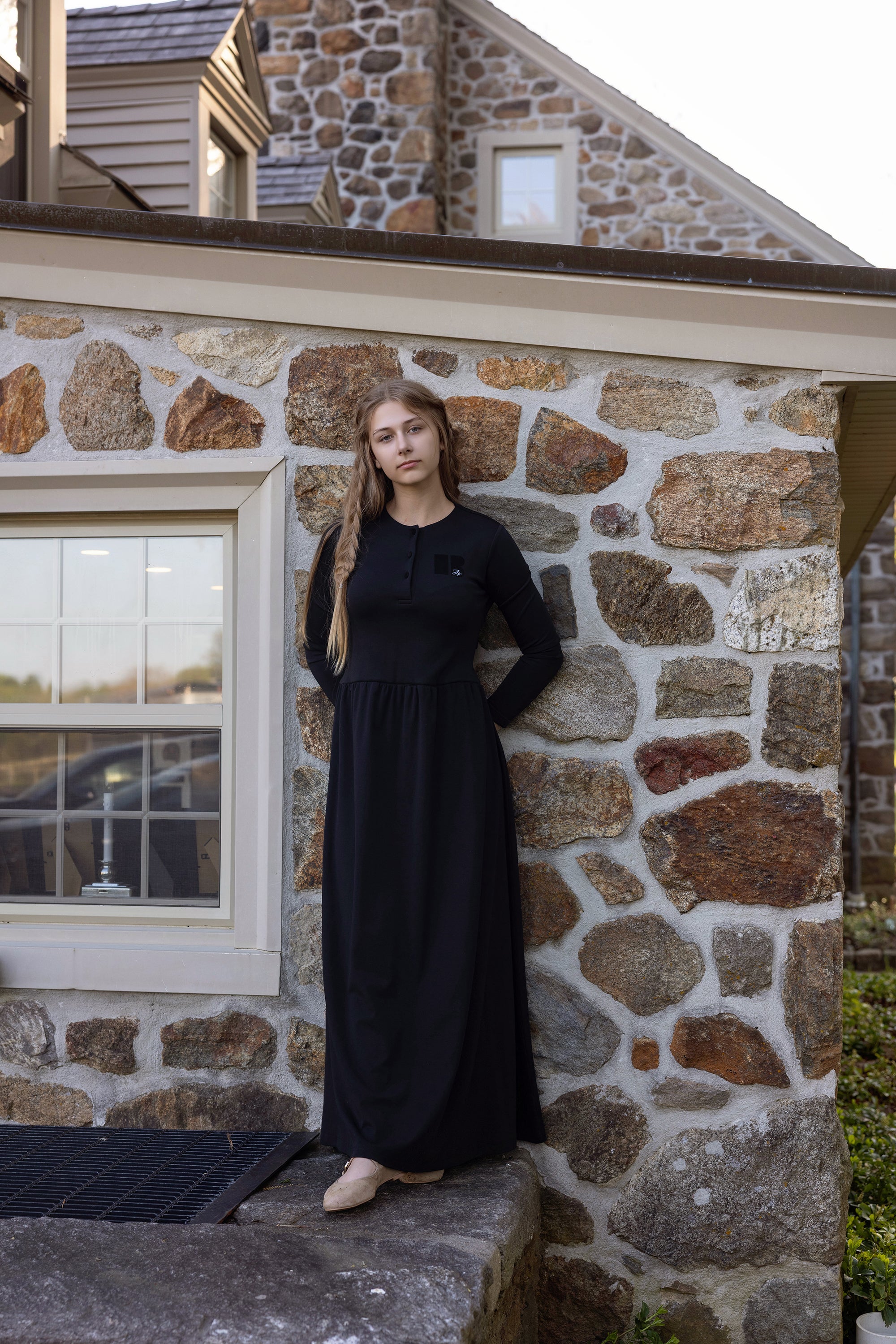 Teen Double Back Tie Maxi