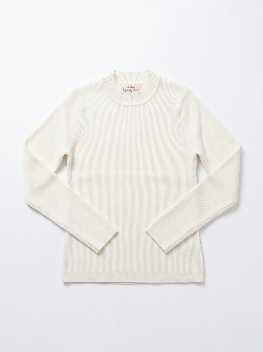 Teen Basic Ribbed Logo Sweater