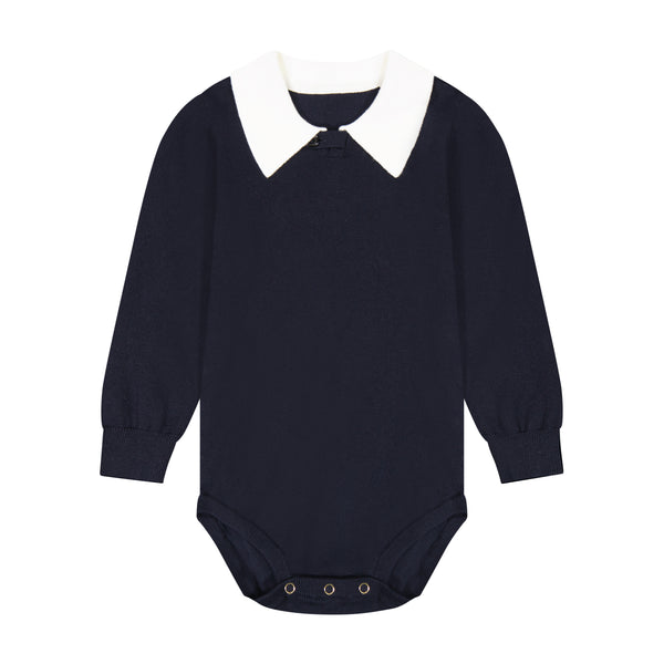 Baby Boy Sweater and Romper Set