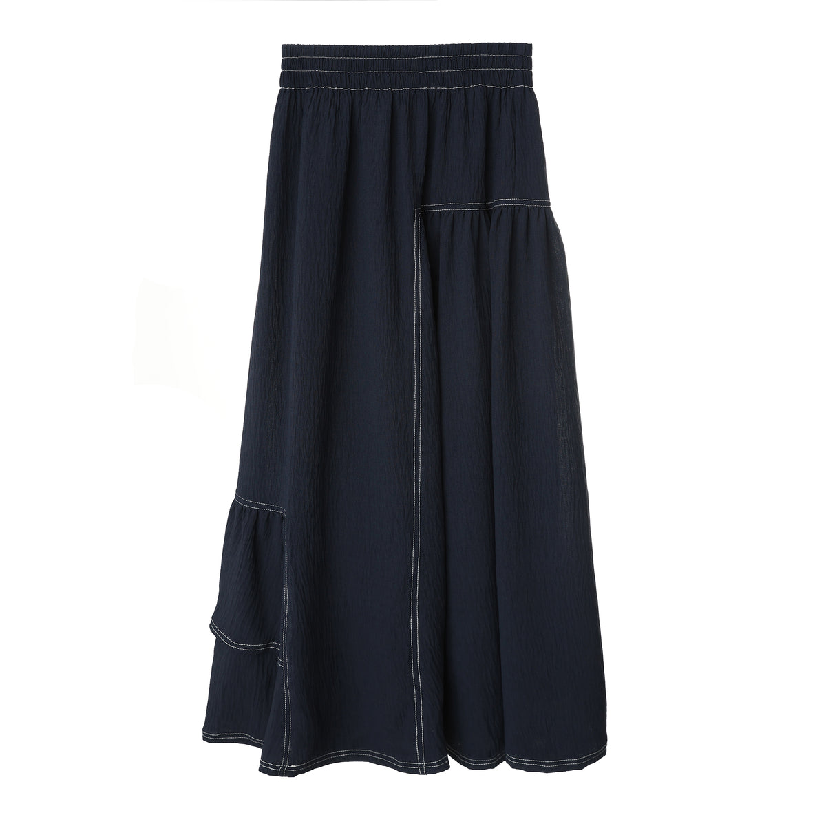 Henley Knit & Topstitch Skirt Set