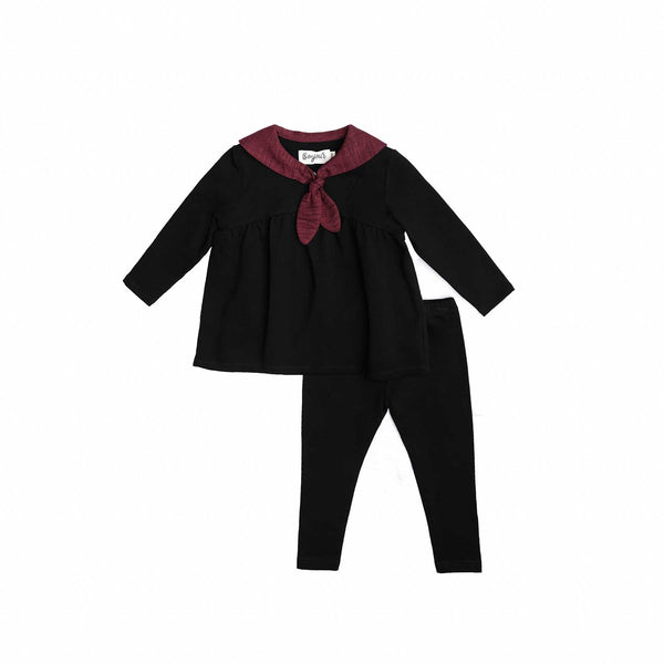 Kerchief Tie Girl's Two-Piece