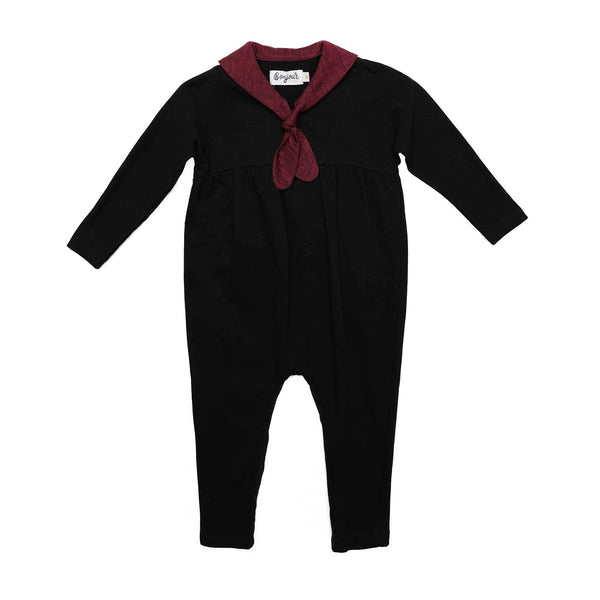 Kerchief Tie Girl's Romper