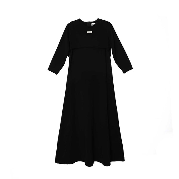 Cropped Sweat Label Maxi