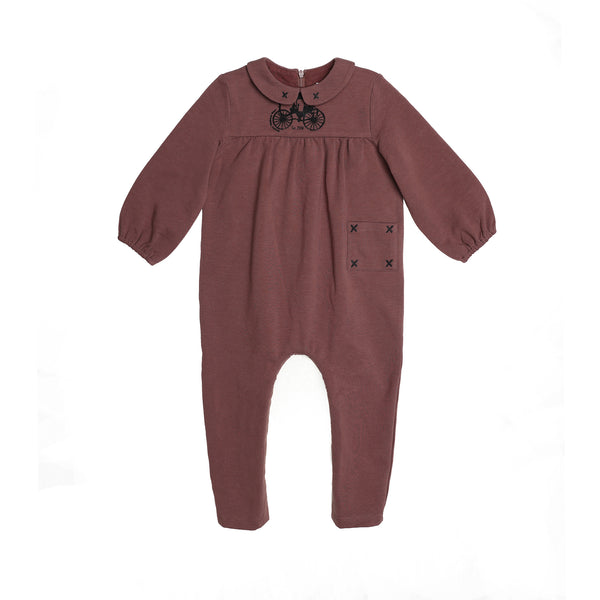Vintage Wagon Logo Romper