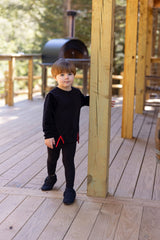 Stitch Detail Boy's Two-Piece