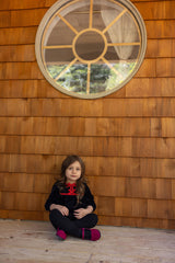 Stitch Bow Logo Girl's Two-Piece