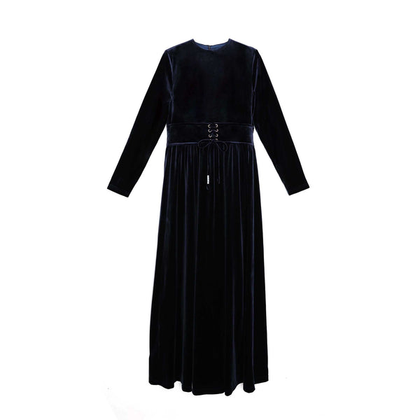 Teen Lace Up Waist Maxi