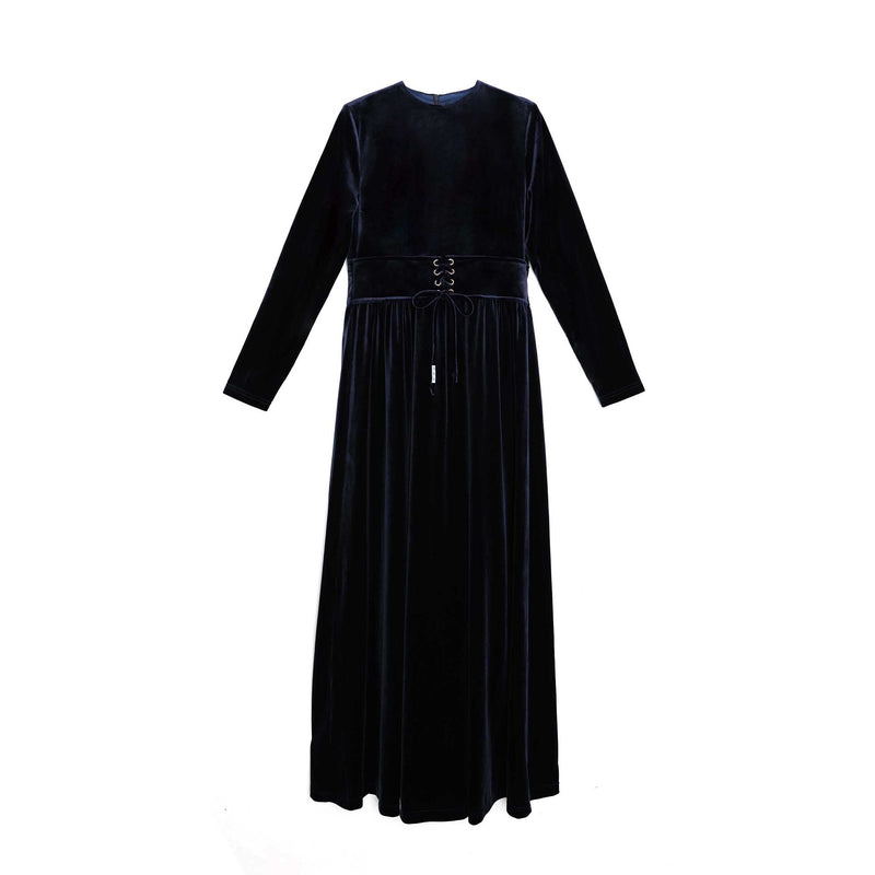 Teen Lace Up Waist Maxi