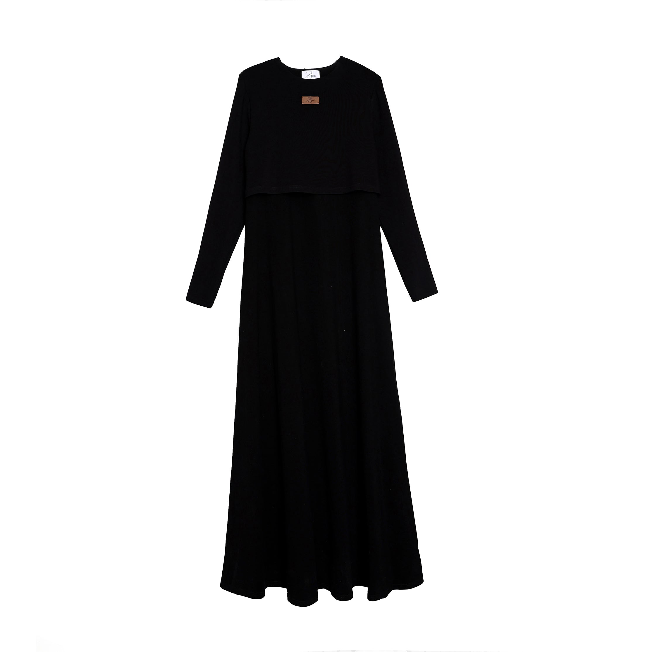 Teen Zip Back Cropped Maxi