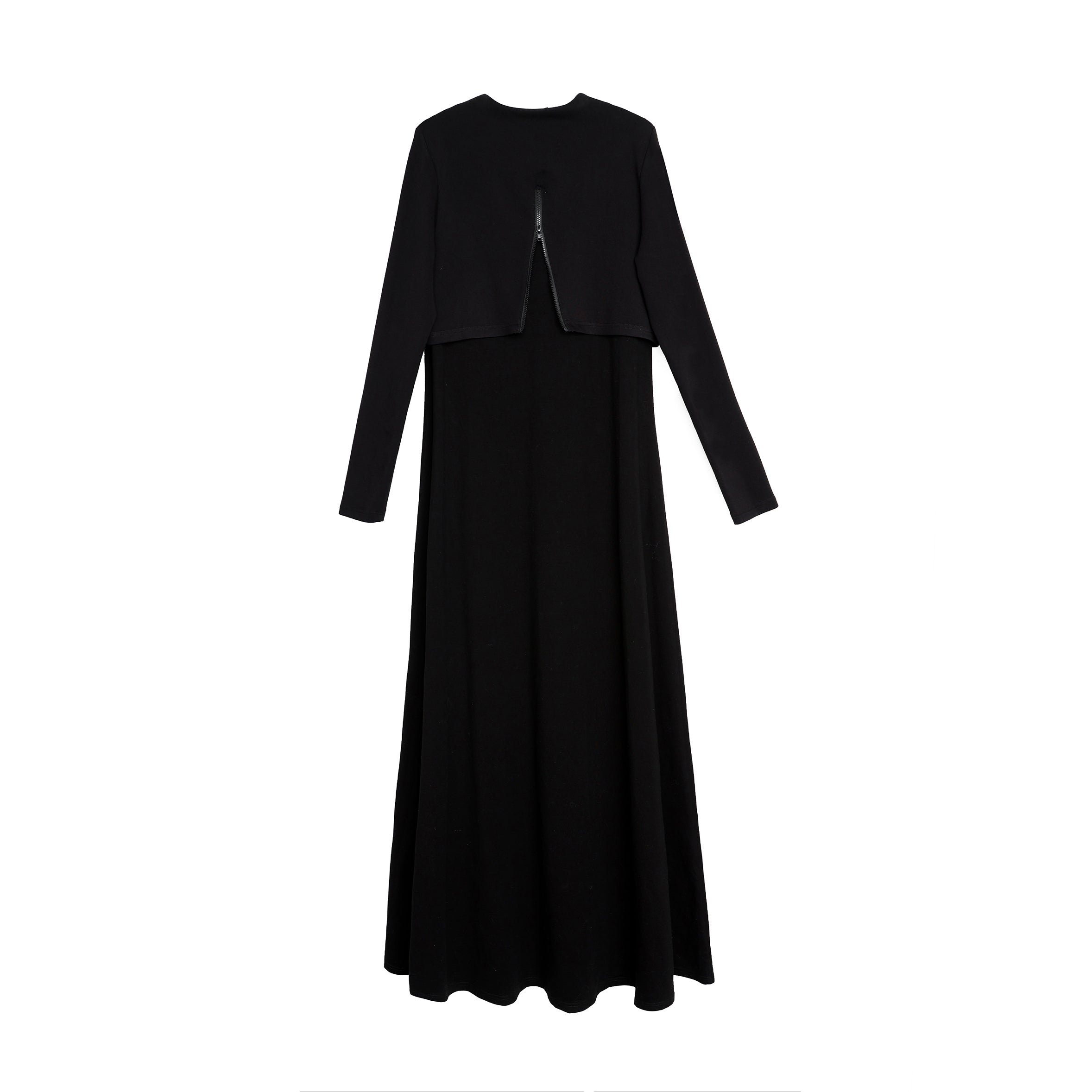 Teen Zip Back Cropped Maxi