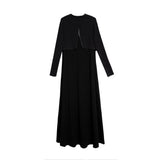 Teen Zip Back Cropped Maxi