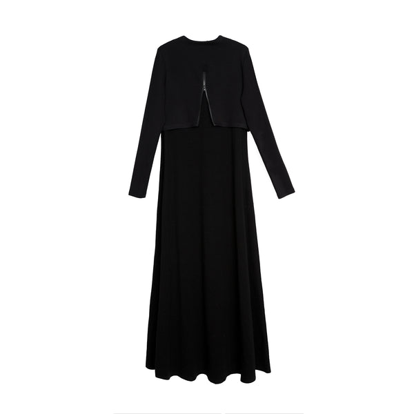 Teen Zip Back Cropped Maxi