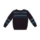 Boys Jacquard Knit Sweater