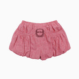 Pink Wool Logo Bubble Pants & Mohair Sweater Set