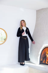 Teen Mohair Brooch Shrug