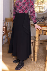 Teen Kerchief Logo Midi Skirt