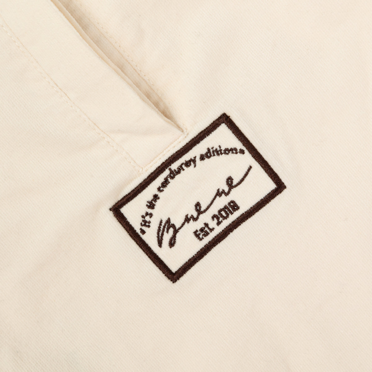 Brown Corduroy Jumper & Label Shirt