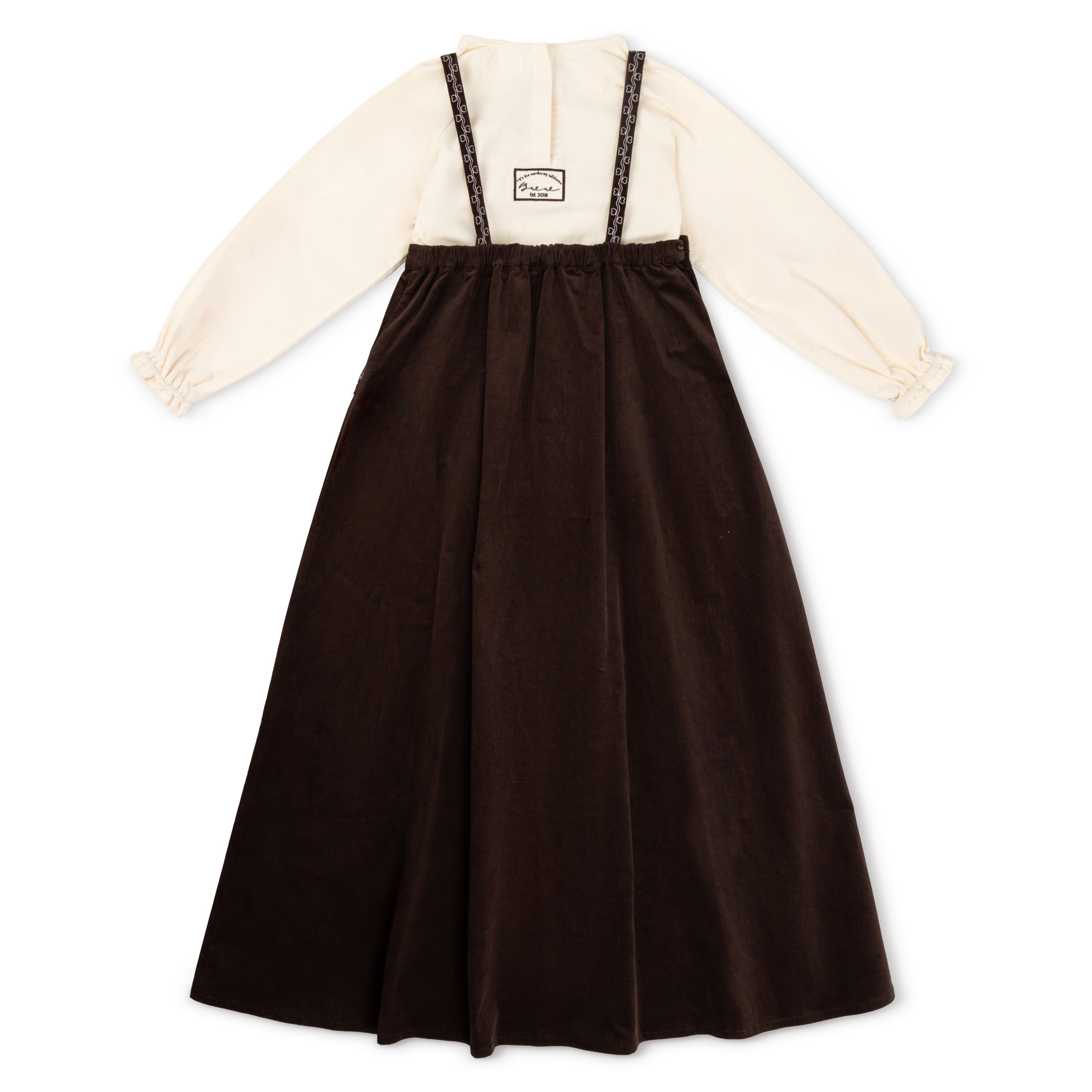 Brown Corduroy Jumper & Label Shirt
