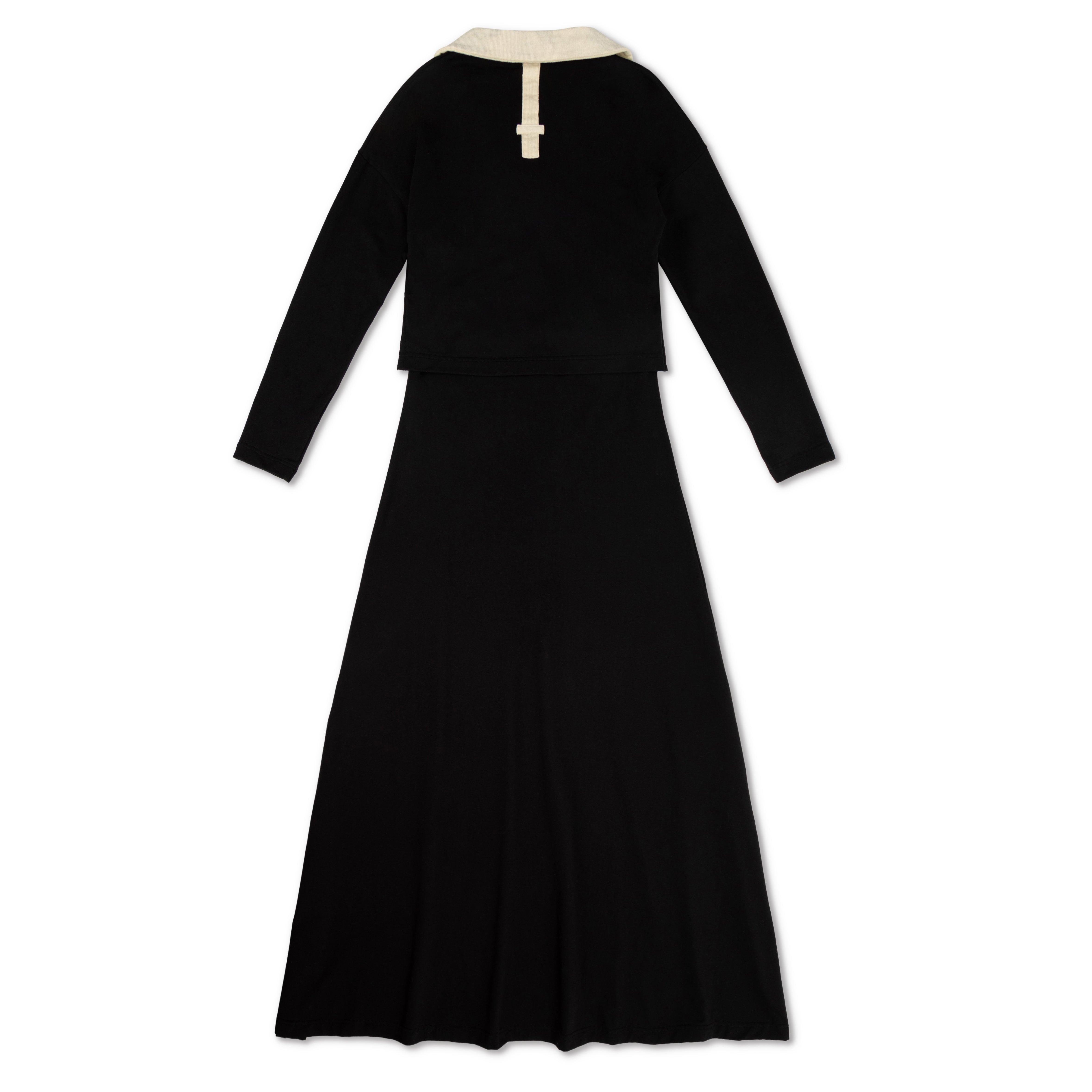Teen Corduroy Collar Maxi