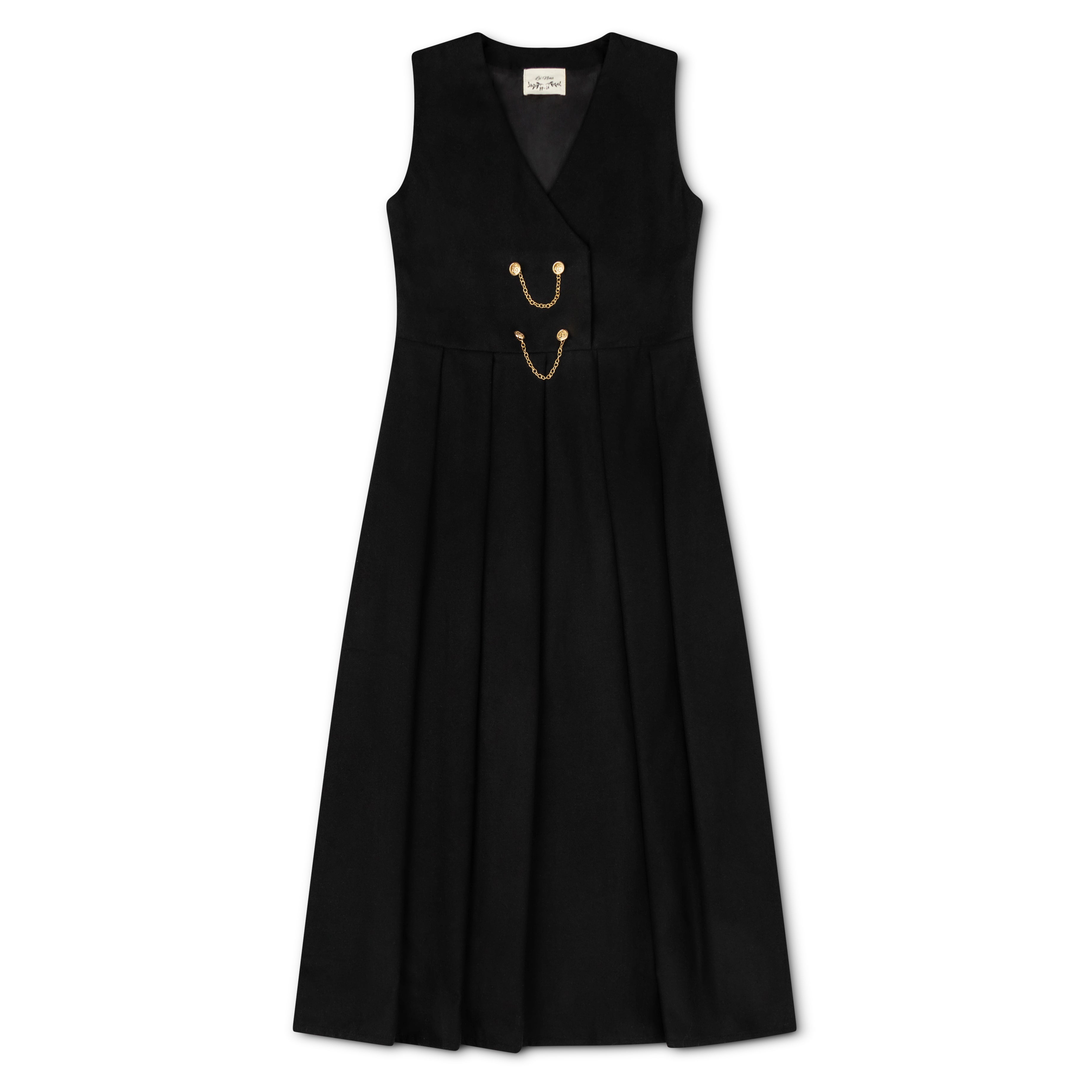 Teen Wool Chain Blazer Dress & Mohair Sweater