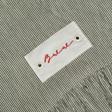 Striped Laced Black Maxi