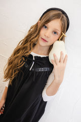 Lace detail maxi jumper-sage