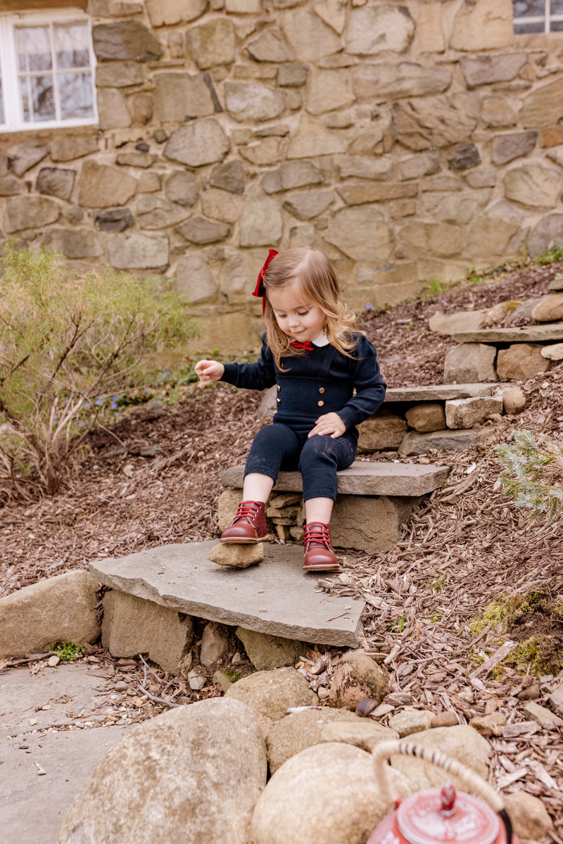 Baby Girl Sweater and Romper Set