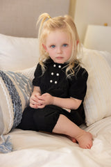 Logo Button Label Romper