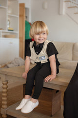 Vest Stamp Boy's Two-Piece