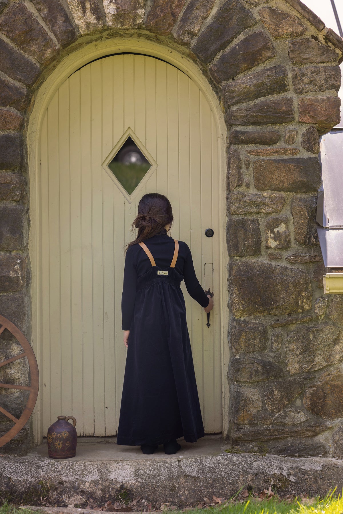 Leather Lapel Blazer Maxi