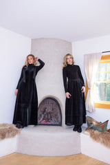 Teen Brooch Sweater & Split Hem Set