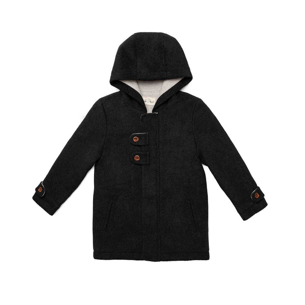 Boys Wool Button Coat