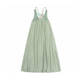 Striped Tie Label Maxi