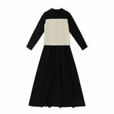 Teen Beige Shirt Back Leather Patch Maxi