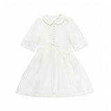 Vintage Lace Tie Dress