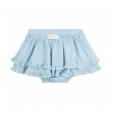 Blue Flow Ruffle Label Two-Piece