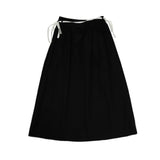 White Shirt & Black Skirt Tie Set